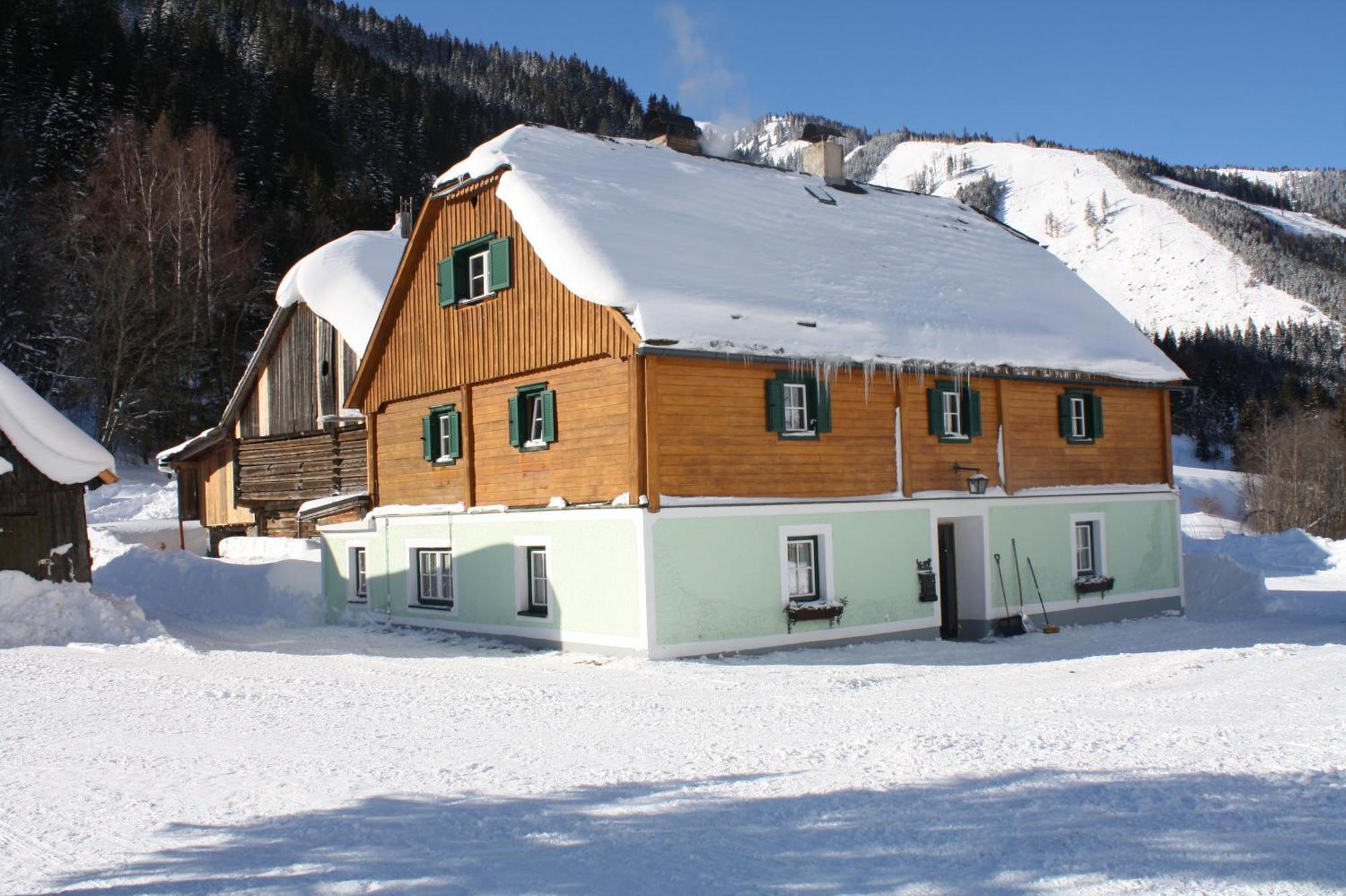 Ferienwohnung Schaupphof Donnersbachwald Esterno foto